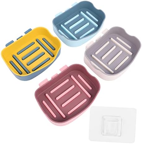 Wall-Mounted Soap Dish Set for Organizing Your Bathroom Kitchen