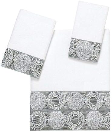 Avanti Linens 3pc Towel Set Soft Absorbent Cotton White