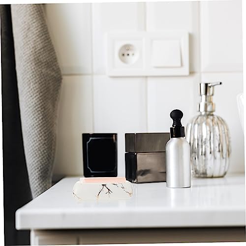 Ciieeo Ceramic Soap Dish for Bathroom Kitchen Bedroom