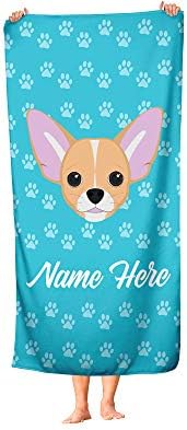 Personalized Corner Pet Chihuahua Travel Towels