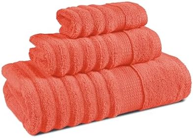 Luxuryribbed Bath Towels Set