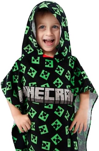 Minecraft Hooded Towel for Boys