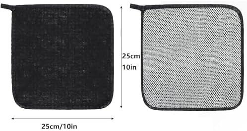 3-Piece Exfoliating Microfiber Face Body Bath Towels