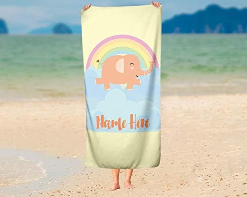 Oversized Elephant Towel - Personalized for Kids Adults