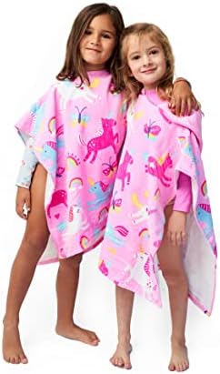 Cute Unicorn Hanging Hooded Towel for Kids