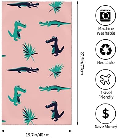 Luxteen Errors Crocodile Dino bath towel for kids