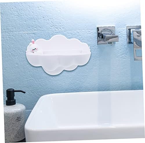 LIFKOME Wall-Mounted Cartoon Cloud Soap Holder