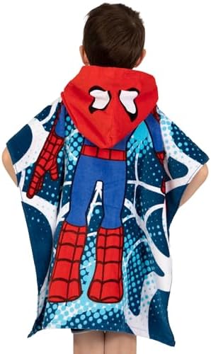 Marvel Spiderman Boys Bath Towel One Size Soft and Functional
