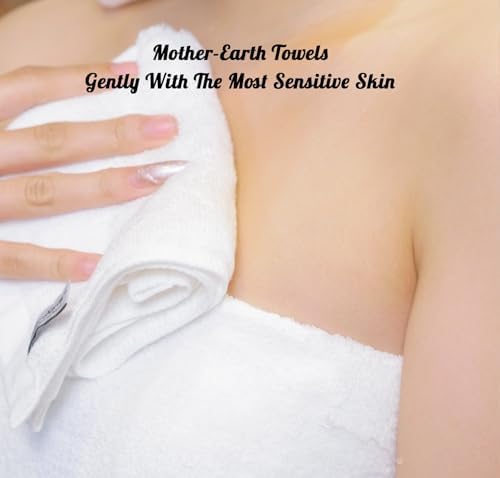 Mother-Earth 6-Pack Soft Bath Washcloths for Daily Use
