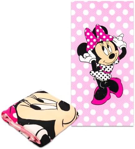 Minnie Mouse Towel Set for Kids Magic in the - Machine Washable