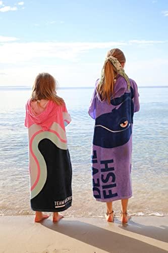 TEAM MAGNUS Kids Hooded Bath Towels