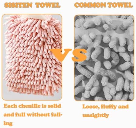 Sisiten Chenille Hand Towels