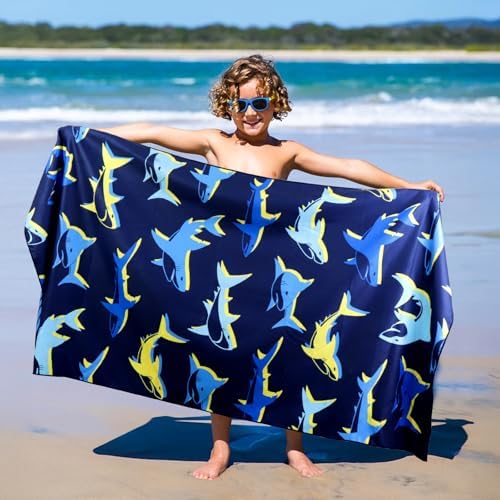 MelonBoat Shark Beach Towel