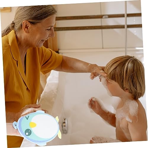 3-Piece Cute Penguin Bath Towels for Kids