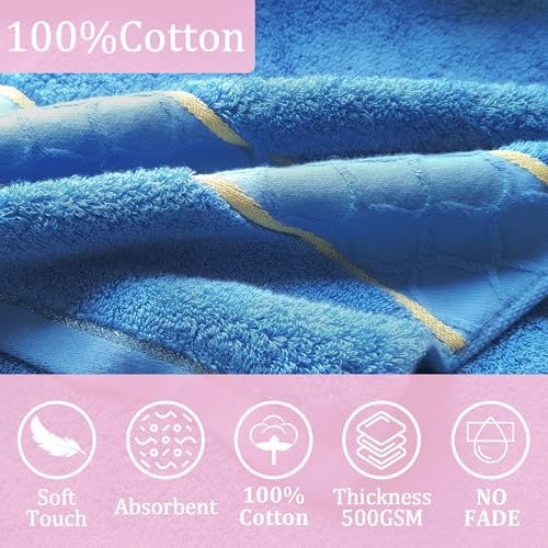 BOYS Hooded Bath Towel - Thick Soft Machine Washable