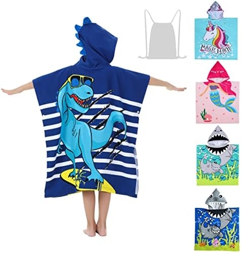 Kids Dinosaur Beach Towels