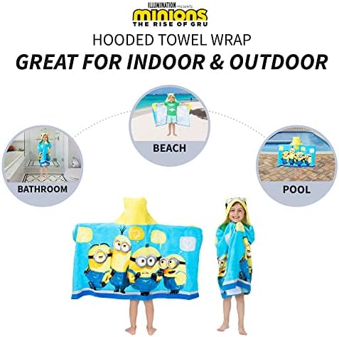 Francos Despicable Me Minions Bath Towel