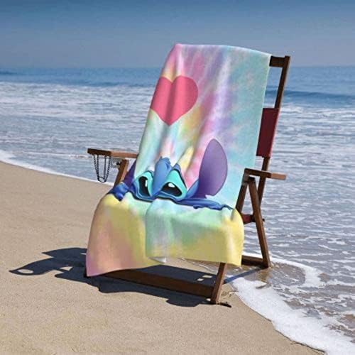 Cute Print Microfiber Beach Towel 32x52inch Quick Dry for Kids and Adults