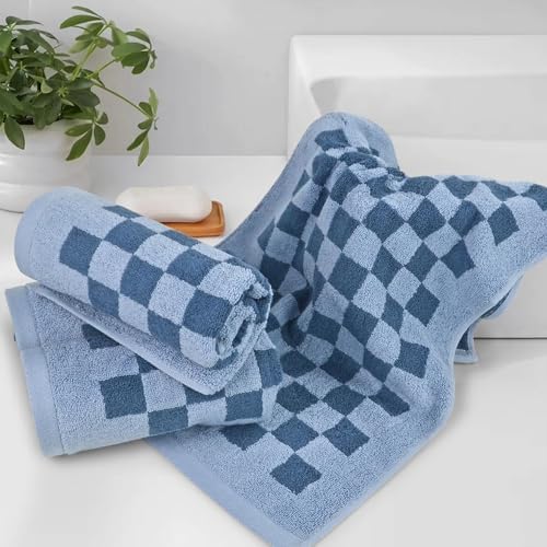 Luxury Soft Cotton Bathroom Towels Set - 420 GSM - 13x29 inches