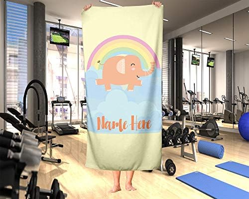 Oversized Elephant Towel - Personalized for Kids Adults