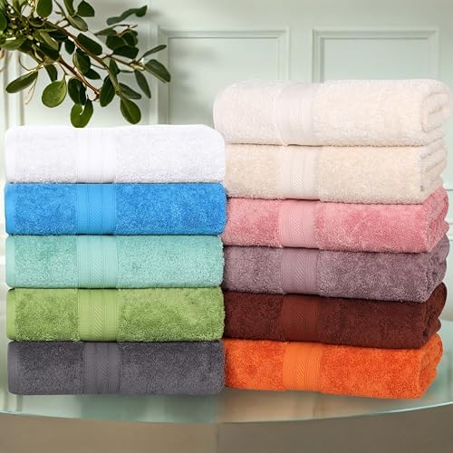 Luxury 6-Piece Ivory Towel Set