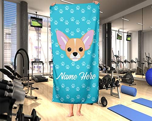 Personalized Corner Pet Chihuahua Travel Towels