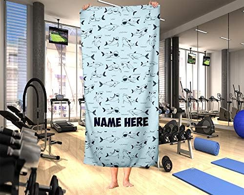 Personalized Oversized Shark Towels for Everyone