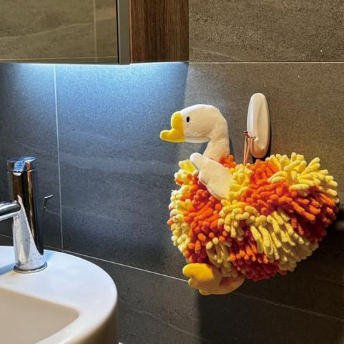 3D Fuzzy Ball Hand Towel for Kids Playful Kitchen Towel