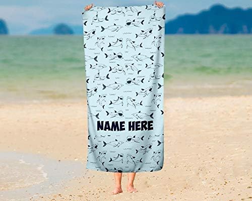 Personalized Oversized Shark Towels for Everyone