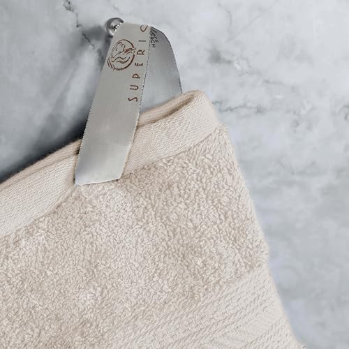 Luxury 6-Piece Ivory Towel Set