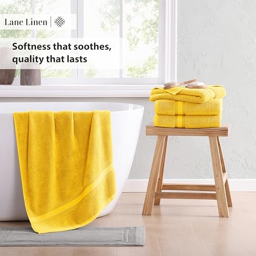 Luxury Bath Towels Set 12-Piece 100 Cotton with Zero Twist