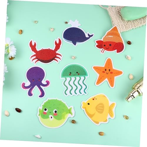 LIFKome Seascrat Bath Decals Set - Safe Fun Anti-Slip Stickers for Bathtime