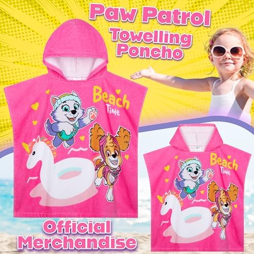 Paw Patrol Kids Cotton Hooded Towel