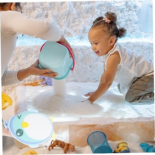 3-Piece Double-Sided Foaming Towels with Cartoon Designs for Kids