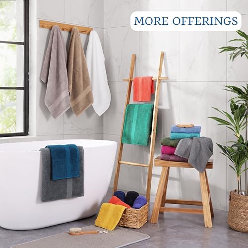 Premium 100 Cotton Bath Towels Set for Girls