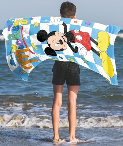 Disney Kids Beach Towel - Mickey Mouse