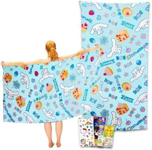 Sanrio Hello Kitty and Friends Bath Towel Set