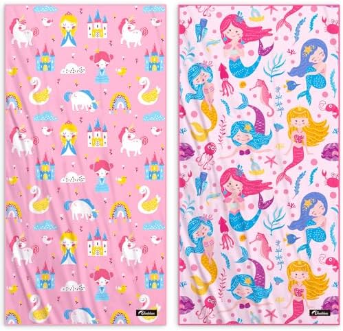 Diveblues Kids Beach Towels 2 Pack