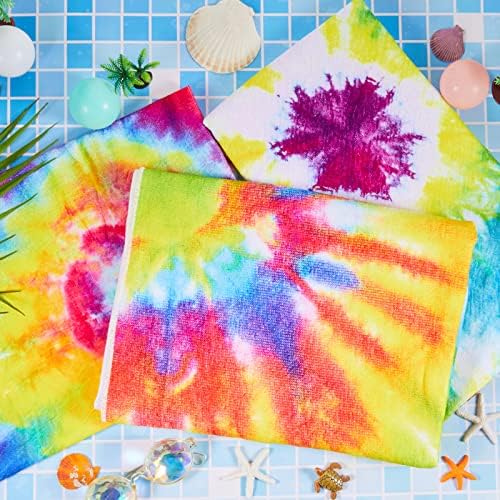 4-Piece Microfiber Beach Towels for Kids