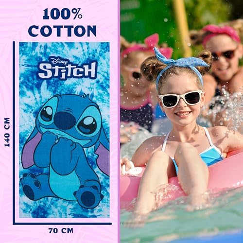 Disney Stitch Beach Towel for Kids