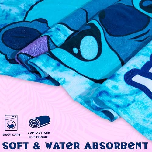 Disney Stitch Beach Towel for Kids