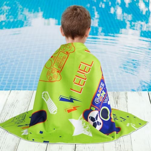 Game Kid Beach Towel for Boys - 30 x 60