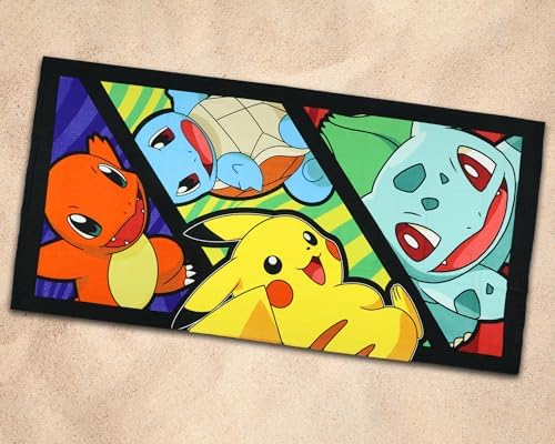 NORTHWEST Pokmon Beach Towel Charmander More