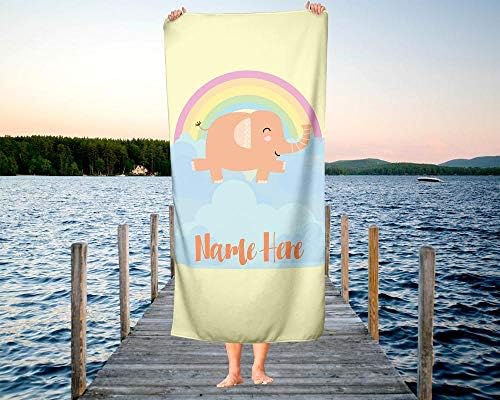 Oversized Elephant Towel - Personalized for Kids Adults