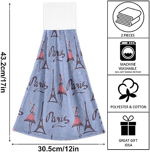 Two-Piece Washcloth Set with Loop Soft and Absorbent