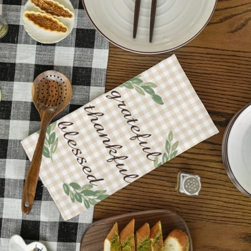 Gratitude Hand Towels Beyond ORDINARY 16x24 Set of 2