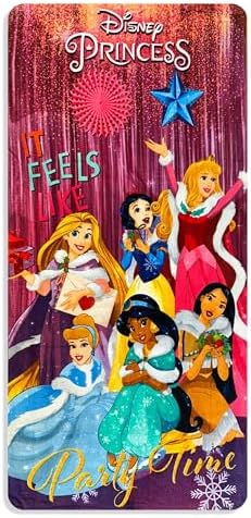 Disney Princess Terry Bath Towel Fuchsia