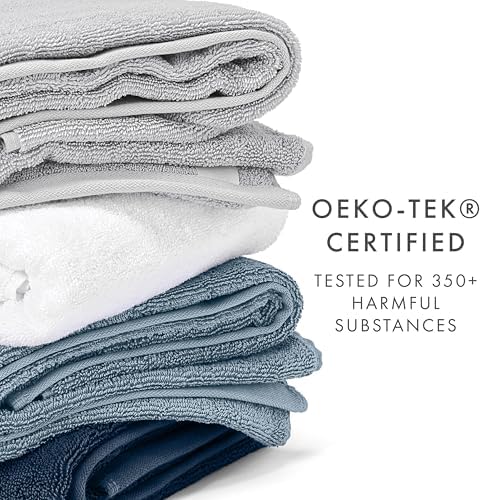 Linen Market Towels 6 Pack 100 Cotton Bath Essentials