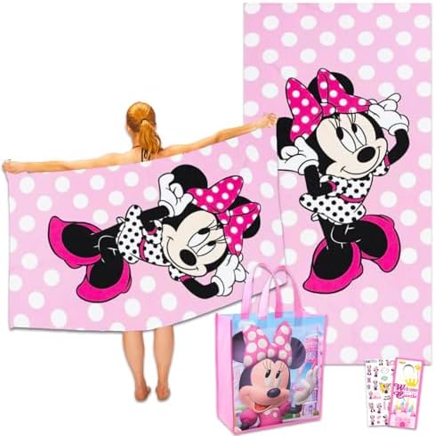 Minnie Mouse Beach Towel Set for Kids