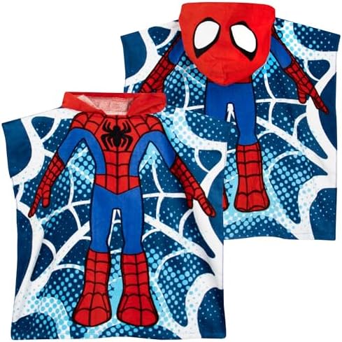 Marvel Spiderman Boys Bath Towel One Size Soft and Functional